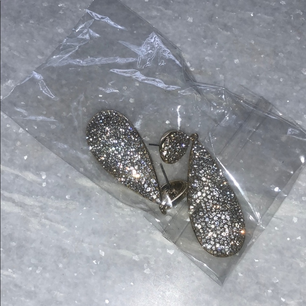 Crystal Statement Earrings - image 3